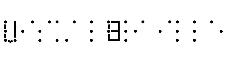 VisualBraille  Fuentes Gratis Descargar