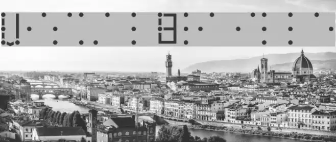 VisualBraille Schriftart examples