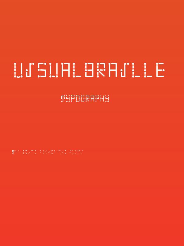 VisualBraille Poster