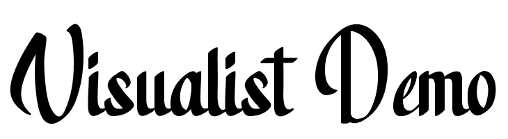Visualist Demo  Free Fonts Download