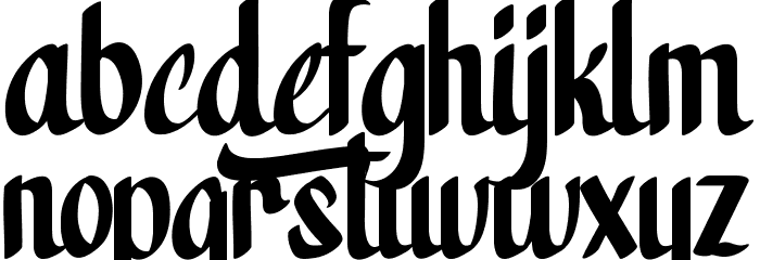 Visualist Demo Font LOWERCASE