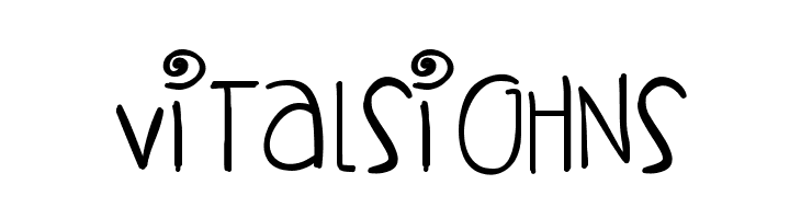 VitalSighns  font caratteri gratis
