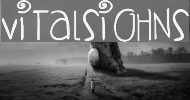 VitalSighns Font examples