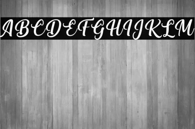 Vitalia Sesha Font examples