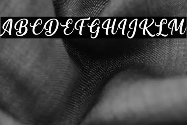 Vitalia Sesha Font examples