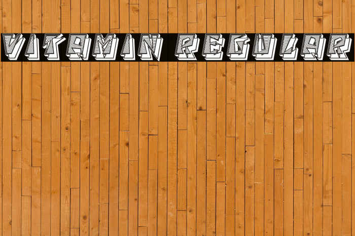 Vitamin Regular Example 1