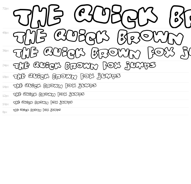 Vitamin outlined Waterfall