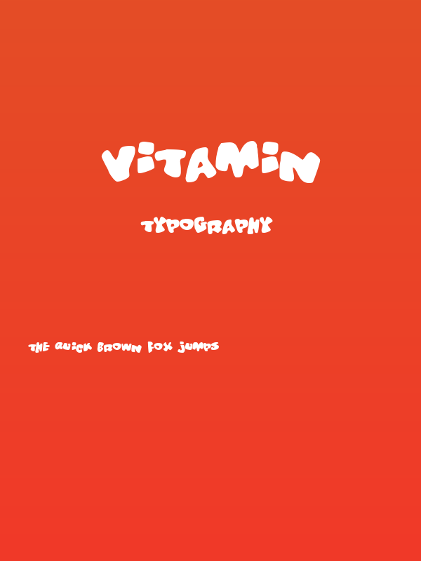 Vitamin Poster