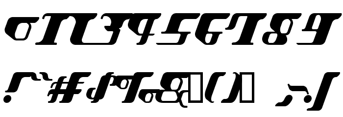 Vitesse SemiBold Font OTHER CHARS