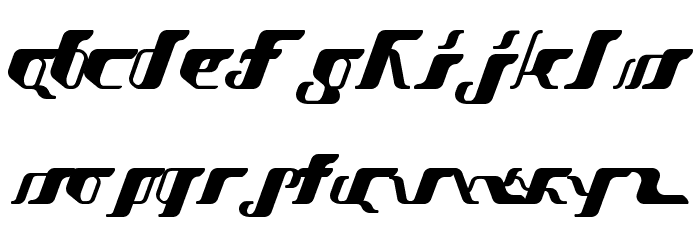 Vitesse SemiBold Font LOWERCASE