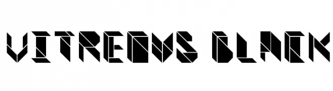 Vitreous Black  Fuentes Gratis Descargar