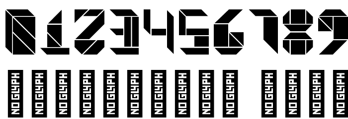 Vitreous Black Font OTHER CHARS