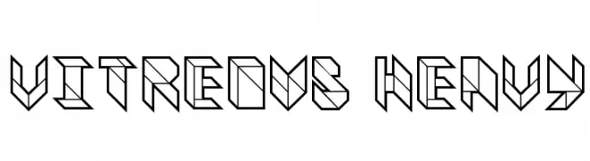 Vitreous Heavy  baixar fontes gratis