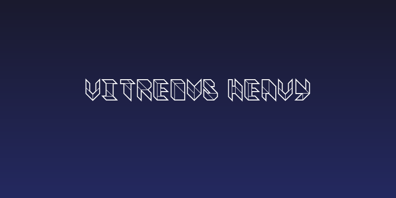 Vitreous Heavy Social Header