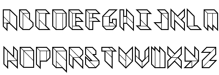 Vitreous Heavy Font LOWERCASE
