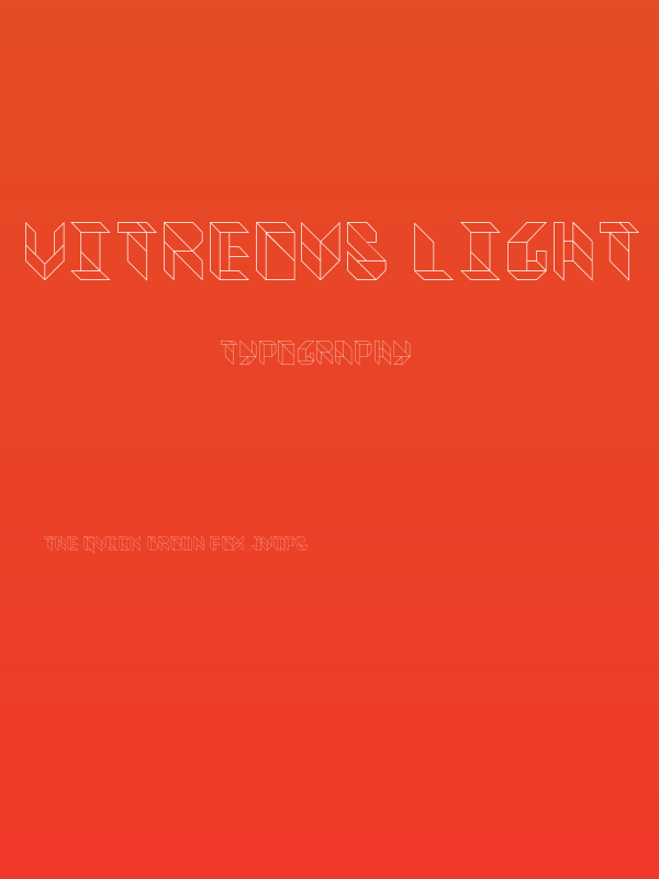 Vitreous Light Poster