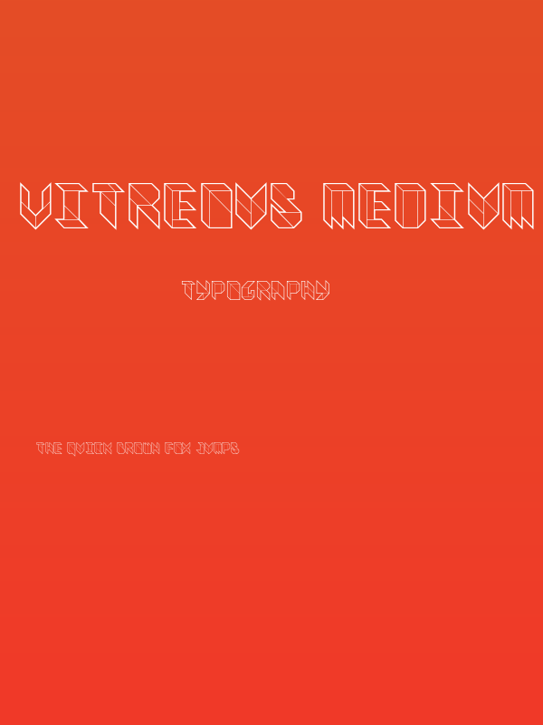 Vitreous Medium Poster