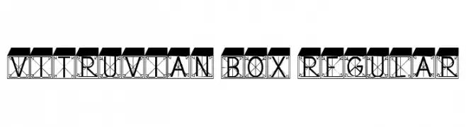Vitruvian Box Regular  フリーフォントのダウンロード