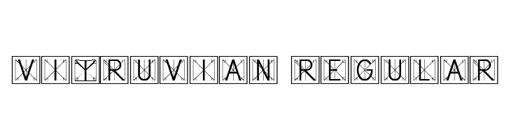Vitruvian Regular  لخطوط تنزيل