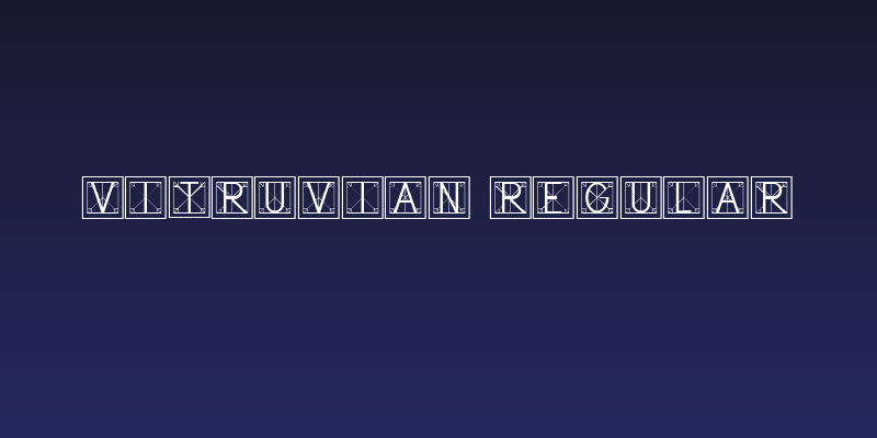 Vitruvian Regular Social Header