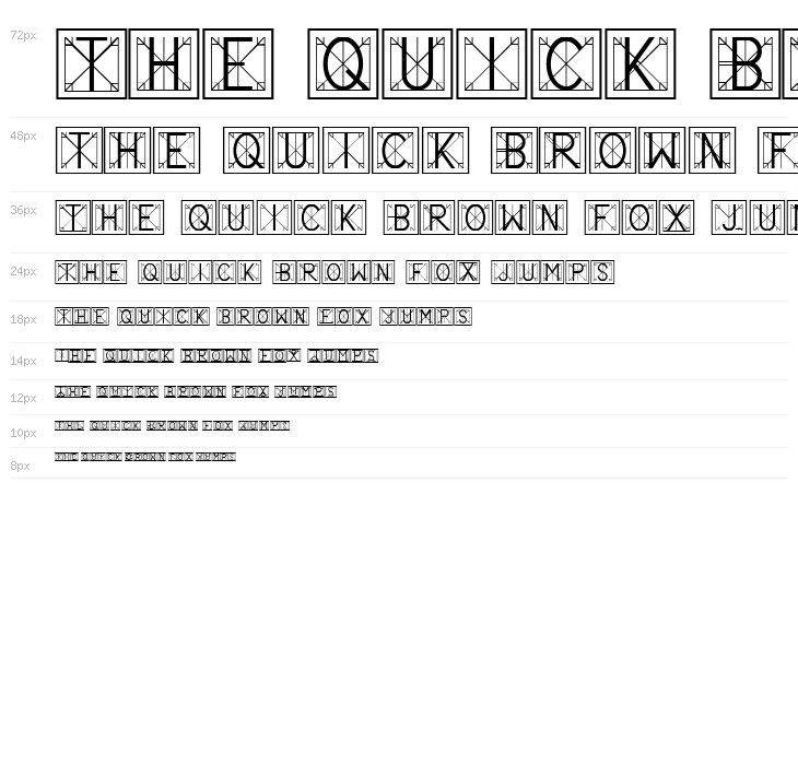 Vitruvian Regular Waterfall