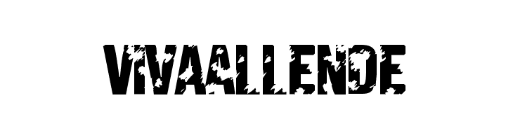 Viva Allende फ़ॉन्ट