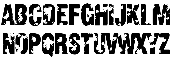 Viva Allende Font LOWERCASE