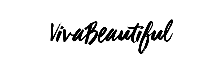 Viva Beautiful  フリーフォントのダウンロード