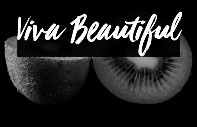 Viva Beautiful Font examples