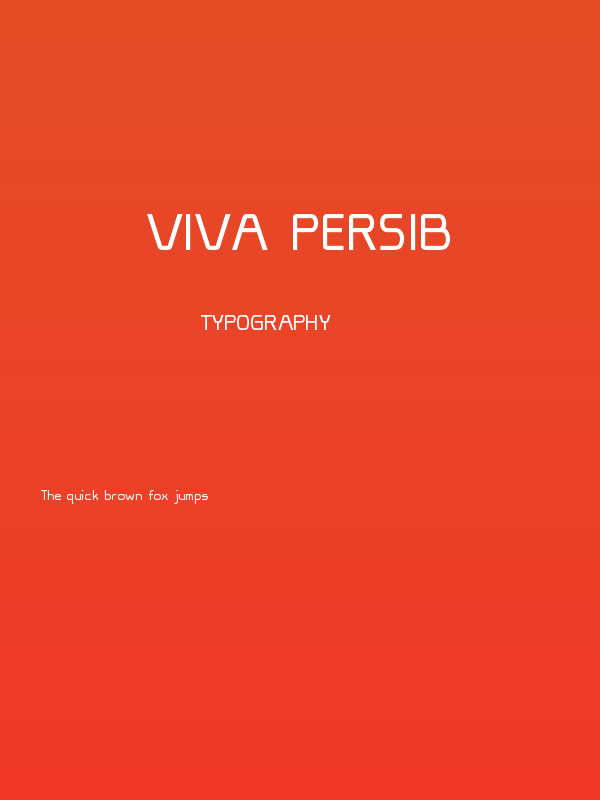 Viva Persib Poster