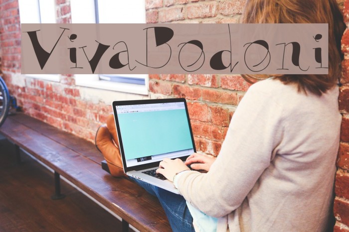 VivaBodoni Font examples