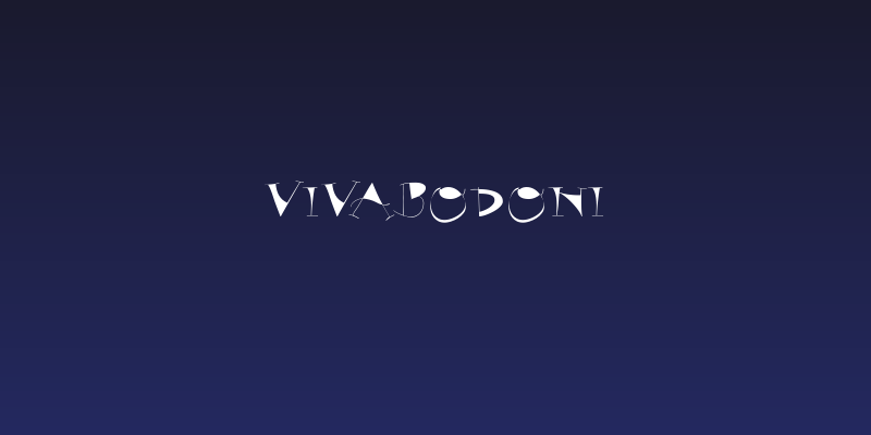 VivaBodoni Social Header