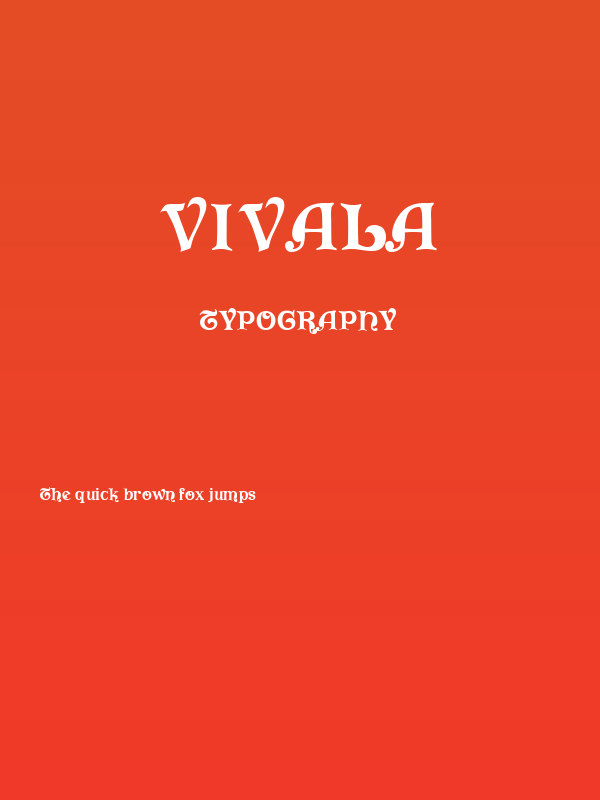 Vivala Poster