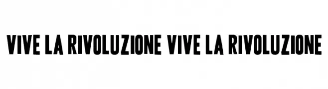 Vive la Rivoluzione Vive la Rivoluzione  Fuentes Gratis Descargar