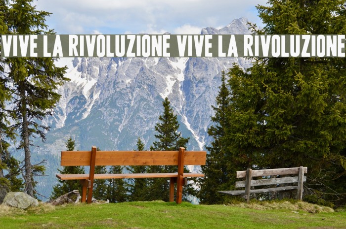 Vive la Rivoluzione Vive la Rivoluzione Font examples
