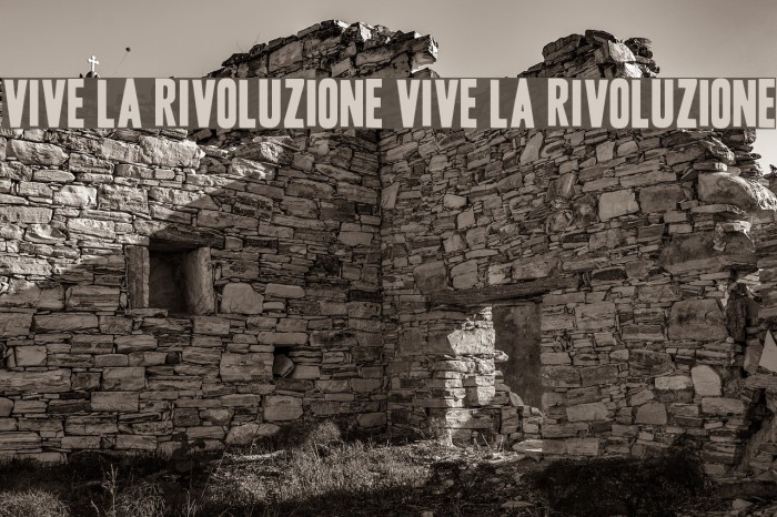Vive la Rivoluzione Vive la Rivoluzione Font examples