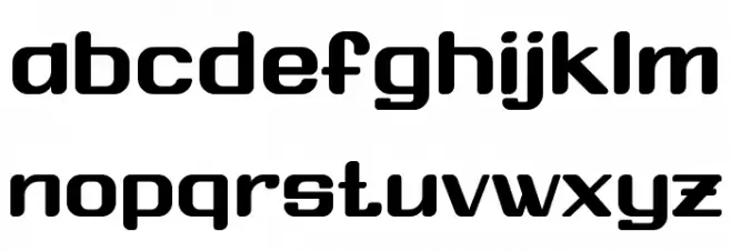 Vivi Kharisma Font LOWERCASE