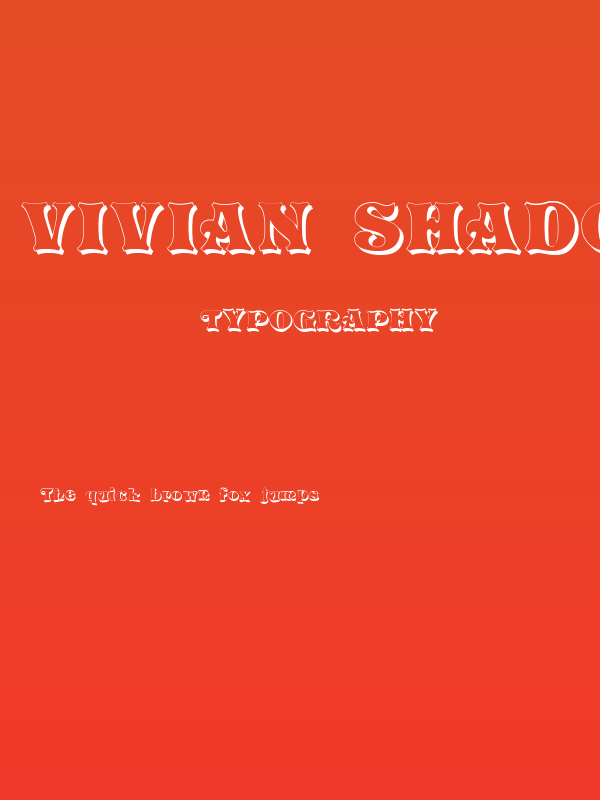 Vivian Shadow Poster