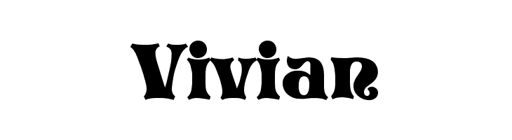 Vivian  Frei Schriftart Herunterladen