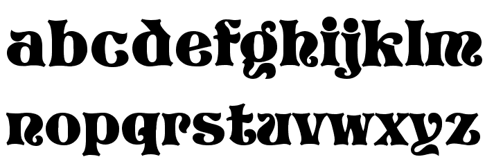 Vivian Font LOWERCASE