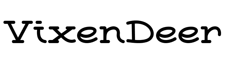 Vixen Deer  Free Fonts Download