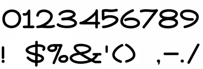 Vixen Deer Font OTHER CHARS