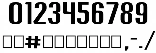 Vixene Font OTHER CHARS