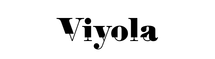 Viyola  フリーフォントのダウンロード