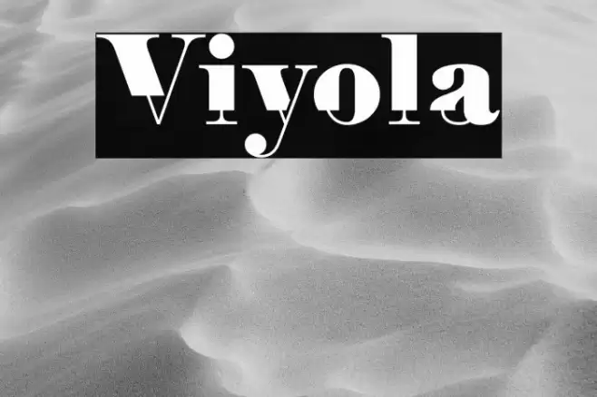 Viyola Font examples