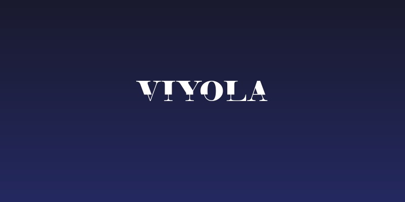 Viyola Social Header