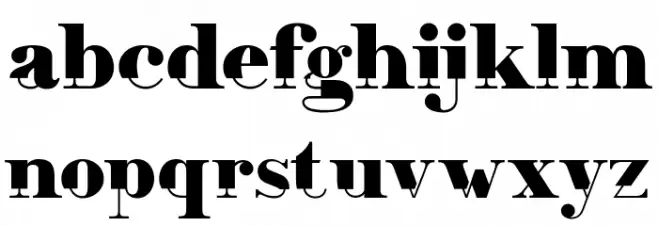 Viyola फ़ॉन्ट लोअरकेस