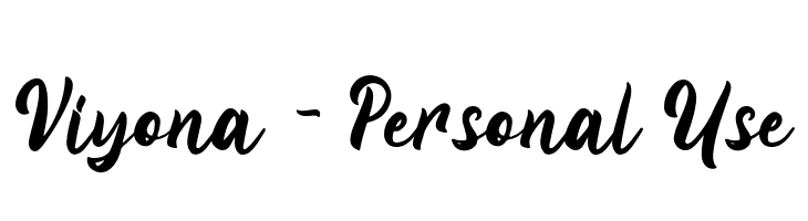 Viyona - Personal Use  لخطوط تنزيل