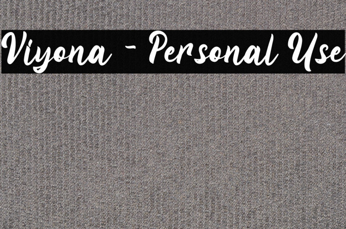 Viyona - Personal Use Example 3