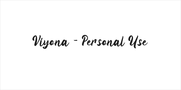 Viyona - Personal Use Logo